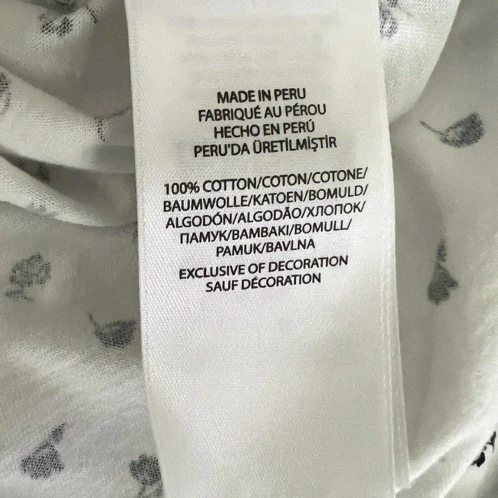 Polo Golf Ralph Lauren Polo Shirt XXL White Black Floral Print Cotton Preppy Dad